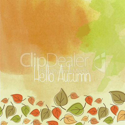 hello autumn