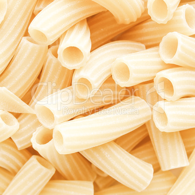 Retro looking Pasta picture