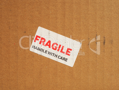 Fragile sign