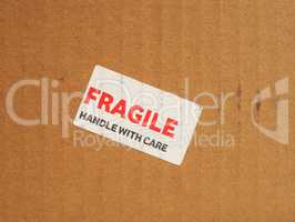 Fragile sign