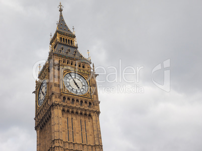 Big Ben in London