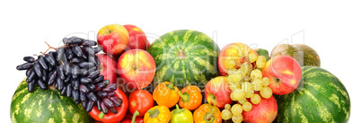 Collection of fruit and vegetables