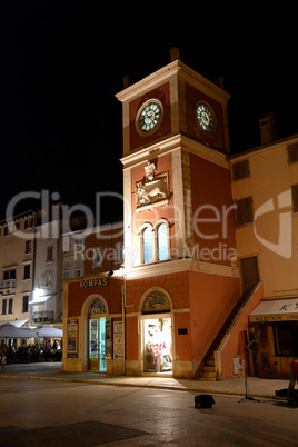 Uhrturm in Rovinj