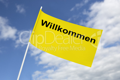 Yellow flag welcome