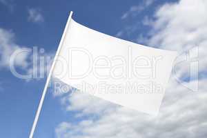 White flag for peace