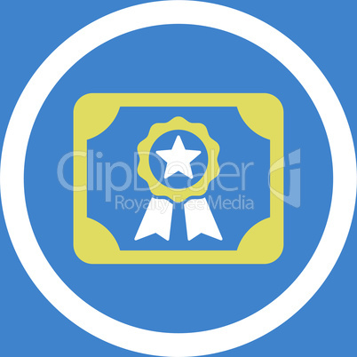 bg-Blue Bicolor Yellow-White--certificate.eps