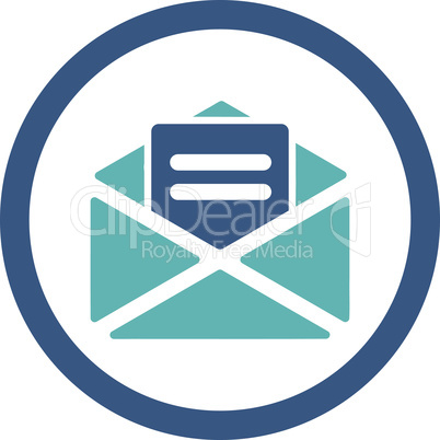 BiColor Cyan-Blue--open mail.eps