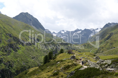 Wandern an der Franz-Senn-Hütte