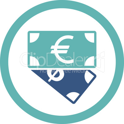 BiColor Cyan-Blue--banknotes.eps