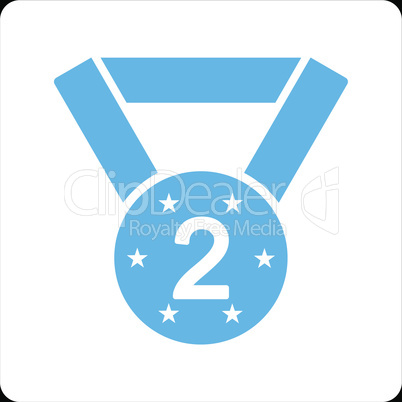 bg-Black Bicolor Blue-White--second medal.eps