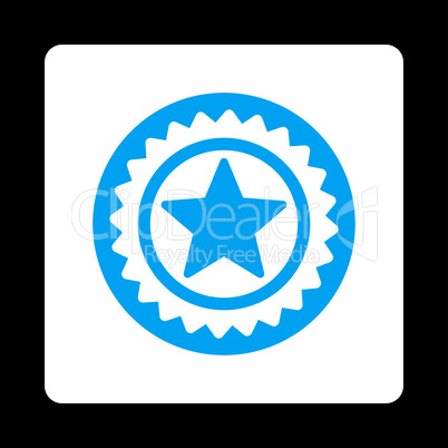 Medal seal icon from Award Buttons OverColor Set