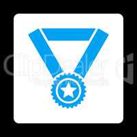 Winner medal icon from Award Buttons OverColor Set