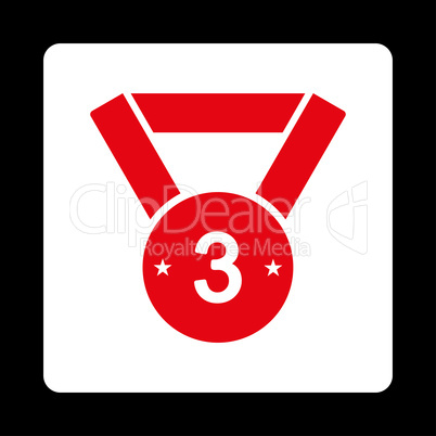 Third medal icon from Award Buttons OverColor Set