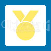 Army medal icon from Award Buttons OverColor Set