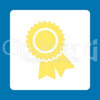 Certification icon from Award Buttons OverColor Set