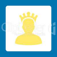 King icon from Award Buttons OverColor Set