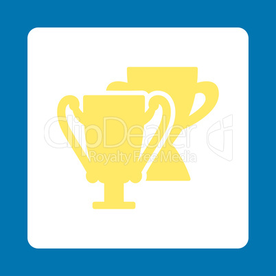Trophy cups icon from Award Buttons OverColor Set