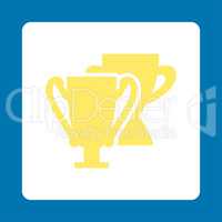 Trophy cups icon from Award Buttons OverColor Set