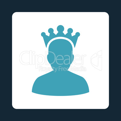 King icon from Award Buttons OverColor Set