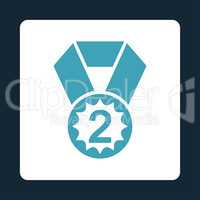 Second place icon from Award Buttons OverColor Set