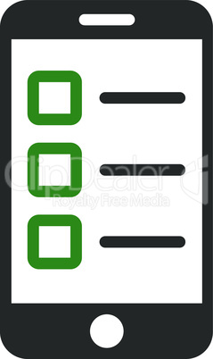 mobile test--Bicolor Green-Gray.eps