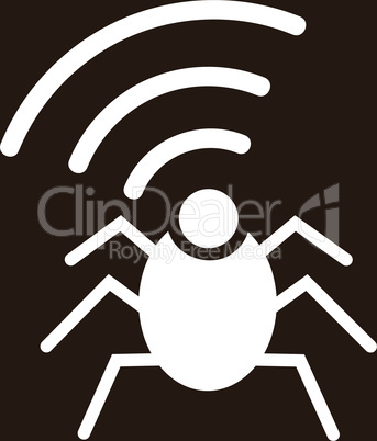 radio spy bug--bg-Brown White.eps