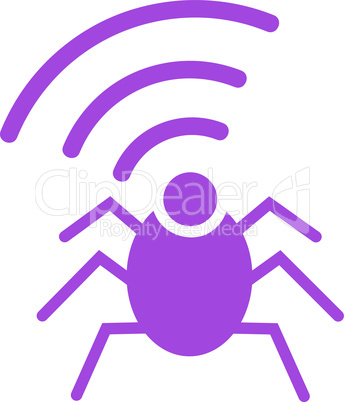 radio spy bug--Violet.eps