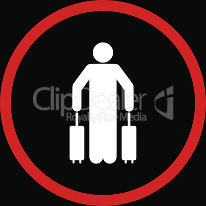 bg-Black Bicolor Red-White--passenger baggage.eps