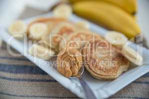 Bananen Pancakes