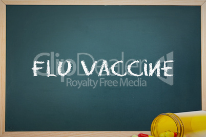 Flu vaccine against spilled pills