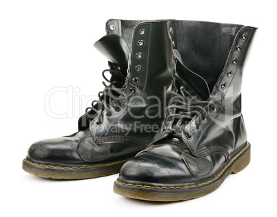 worn boots
