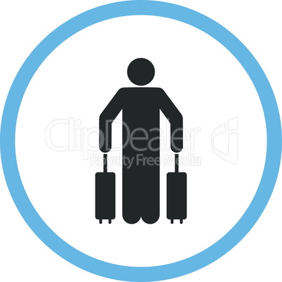 Bicolor Blue-Gray--passenger baggage.eps