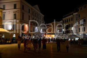 Rovinj, abends