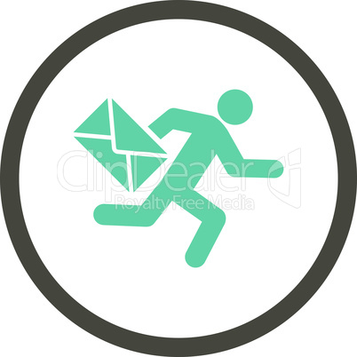 Bicolor Grey-Cyan--mail courier.eps