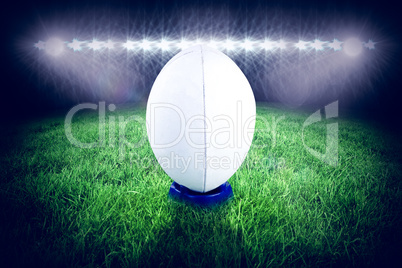 Composite image of rugby ball Composite image of rugby ball