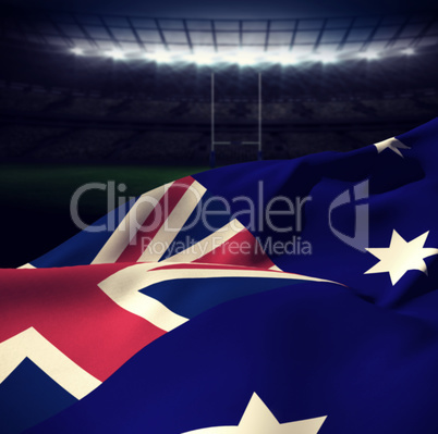 Composite image of australian flag