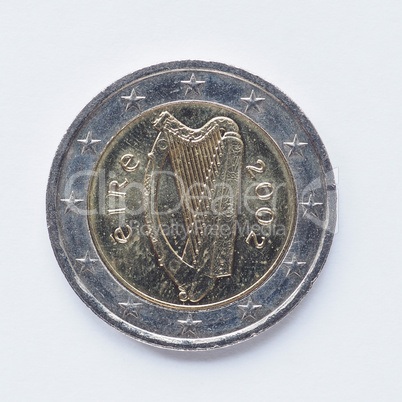 Irish 2 Euro coin