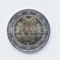 Irish 2 Euro coin