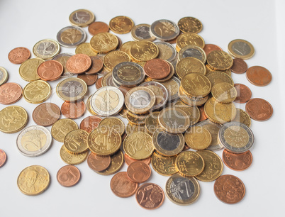 Euro coins