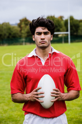 Tough rugby player ready to play