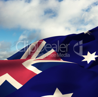 Composite image of australian flag