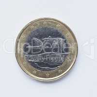 Finnish 1 Euro coin