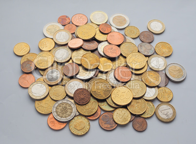 Euro coins