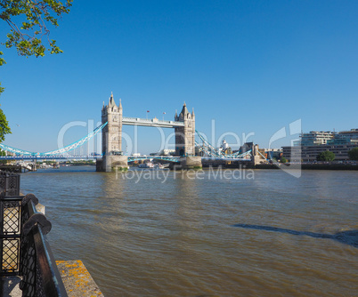 Tower Bridge in London