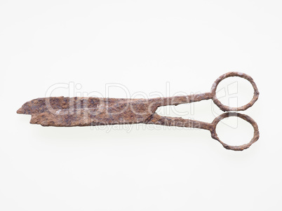 Rusted scissors