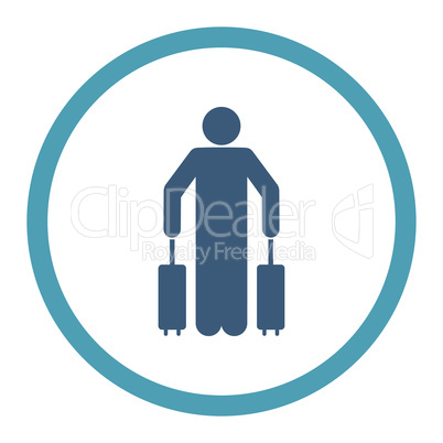 Passenger baggage icon