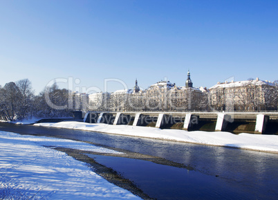 Muenchen im Winter