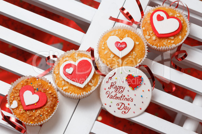 valentine's day muffins
