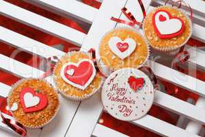 valentine's day muffins