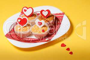 valentine's day muffins